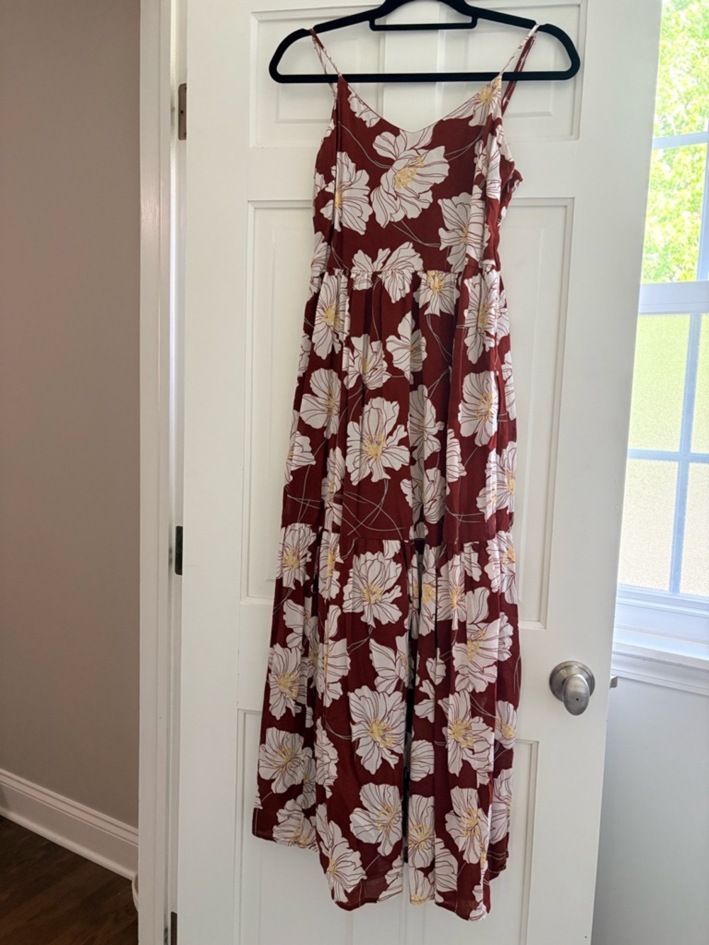 GAP Rust Red Floral Dress